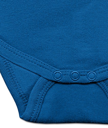 Logoshirt - Pelele para bebé, Talla 3-6 Meses (62/68), Color Azul (Azure Blue)