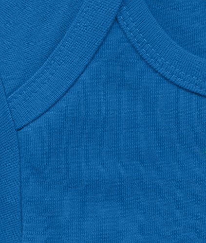 Logoshirt - Pelele para bebé, Talla 3-6 Meses (62/68), Color Azul (Azure Blue)