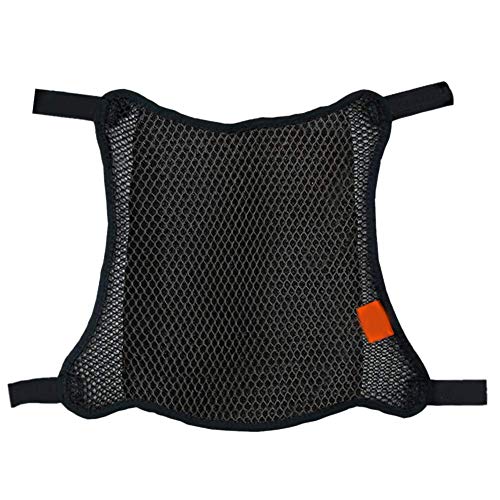 Lounayy Funda De Asiento Cool De Motocicleta Moda Basica Protector De Cojín De Tela De Malla 3D Universal Funda De Asiento Resistente Al Calor Cojín De Malla De Malla Transpirable Accesorios De Motoci