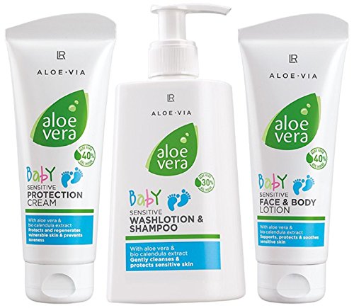 LR Aloe Via Aloe Vera Baby Juego de 3 piezas