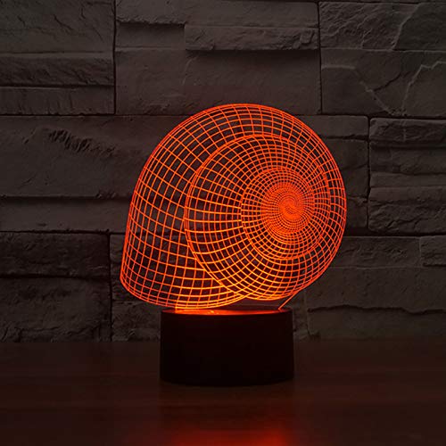 Luz de la noche Snail Image Online Usb Led Gifts para amigos y familiares se puede colocar al lado de la cama