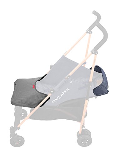 Maclaren Quest - Silla de paseo para bebé, asiento multiposición, capota extensible con UPF 50+, suspensión en las 4 ruedas, hasta los 25kg, color denim indigo