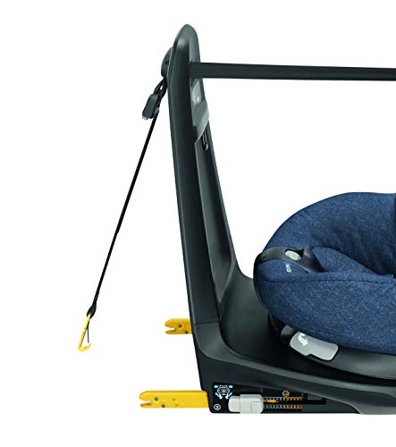 Maxi-Cosi AXISSFIX AIR 'Nomad Blue' - Silla de auto giratoria i-Size desde los 61 hasta los 105 cm, grupo 1, unisex, color nomad blue