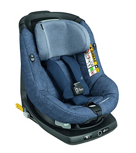 Maxi-Cosi AXISSFIX AIR 'Nomad Blue' - Silla de auto giratoria i-Size desde los 61 hasta los 105 cm, grupo 1, unisex, color nomad blue