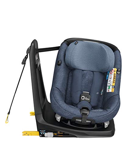 Maxi-Cosi AXISSFIX AIR 'Nomad Blue' - Silla de auto giratoria i-Size desde los 61 hasta los 105 cm, grupo 1, unisex, color nomad blue