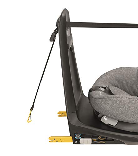 Maxi-Cosi AXISSFIX AIR 'Nomad Grey' - Silla de auto giratoria i-Size desde los 61 hasta los 105 cm, grupo 1, unisex, color nomad grey