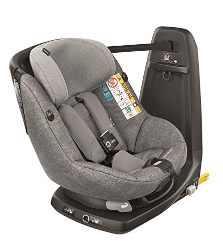 Maxi-Cosi AXISSFIX AIR 'Nomad Grey' - Silla de auto giratoria i-Size desde los 61 hasta los 105 cm, grupo 1, unisex, color nomad grey