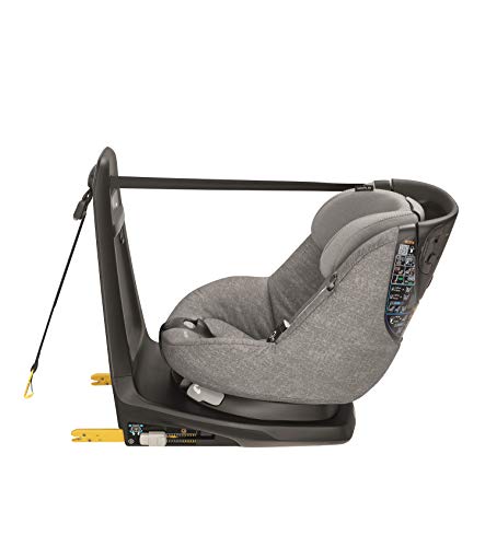 Maxi-Cosi AXISSFIX AIR 'Nomad Grey' - Silla de auto giratoria i-Size desde los 61 hasta los 105 cm, grupo 1, unisex, color nomad grey