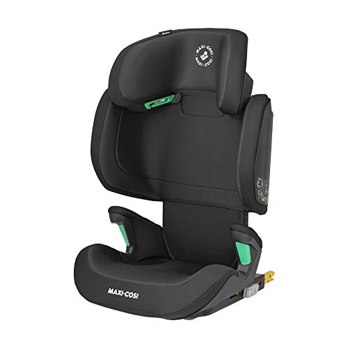 Maxi-Cosi Morion Silla auto Grupo 2/3 isofix I-Size, 15-36 kg, crece con el niño en altura desde 100 hasta 150 cm (3,5 - 12 años), color negro