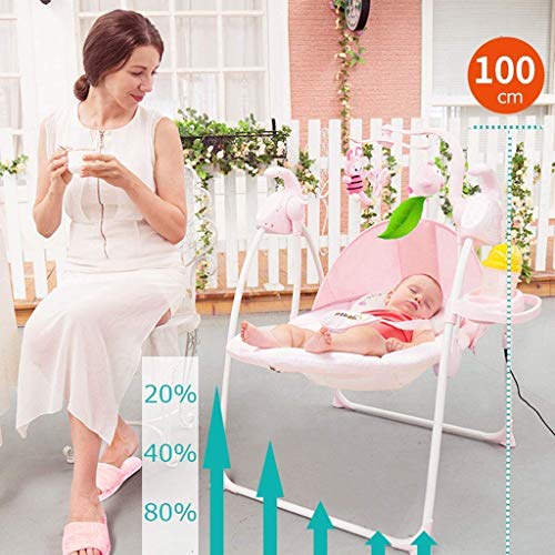 Mecedora Bebé Mecedora Swings y Silla Mecedora de bebé Cama reclinable soñoliento Shaker Multi-función Mecedora Mecedora, Adecuada Desde el Nacimiento