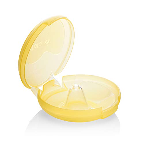 Medela - Protectores de pezones con estuche (24 mm, tamaño grande)