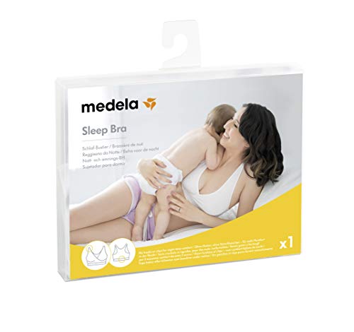 Medela Schlaf Bustier Sujetador de lactancia, Negro (schwarz), 100C, Talla M, para Mujer