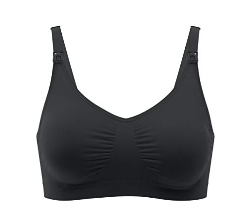 Medela Schwangerschafts-und Still BH Sujetador, Negro (Schwarz), 38 (Talla Fabricante: M) para Mujer