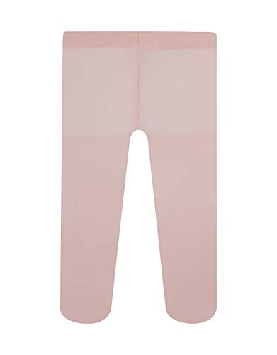 MEDIAS SEMI OPACAS PARA BEBE | PANTY PARA RECIEN NACIDOS | 40 DEN | ROSA, BLANCO, AZUL MARINO | 3, 6, 12, 18, 24 MESES | CALCETERÍA ITALIANA | (3 Meses, 2 PARES ROSA CLARITOS)