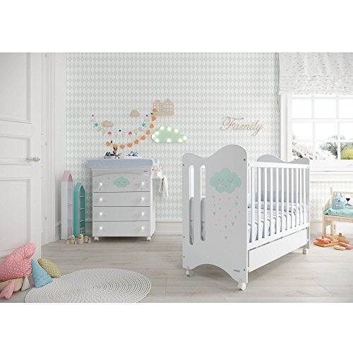 Micuna Cuna 120X60 Lili Color Blanco Kit Colecho CP-1828