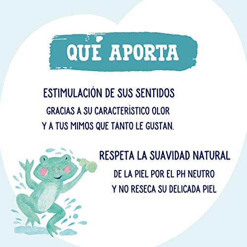 Nenuco Agua de Colonia recomendado para bebés, fragancia original - Paquete de 6 unidades x 600 ml