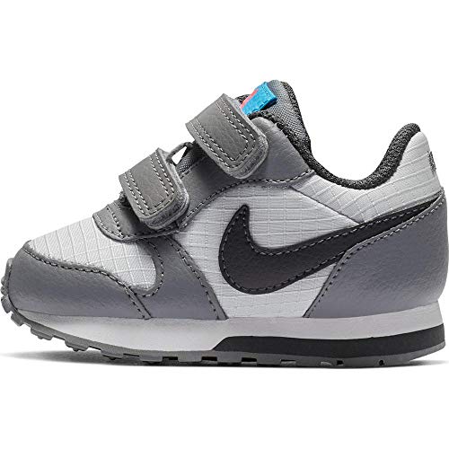 Nike MD Runner 2 (TDV) - Zapatillas de Estar por casa Bebé Unisex, Multicolor (Pure Platinum/Anthracite/Cool Grey 015) 18.5 EU