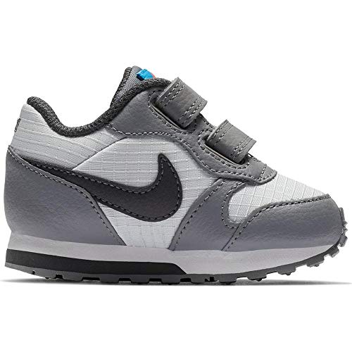 Nike MD Runner 2 (TDV) - Zapatillas de Estar por casa Bebé Unisex, Multicolor (Pure Platinum/Anthracite/Cool Grey 015) 18.5 EU