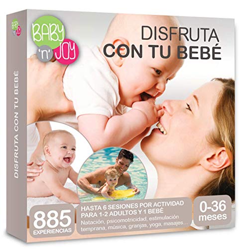 NJOY Experiences - Caja Regalo - DISFRUTA CON TU BEBÉ - Más De 885 Experiencias A Escoger Para Hacer Con Tu Bebé