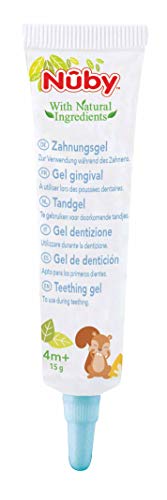 Nuby - Combo Set:  Gel gingival & mordedor Gum-eez – 15g  - 0m+