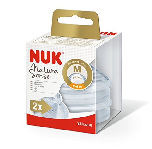 NUK Nature Sense - Tetina de silicona, talla M