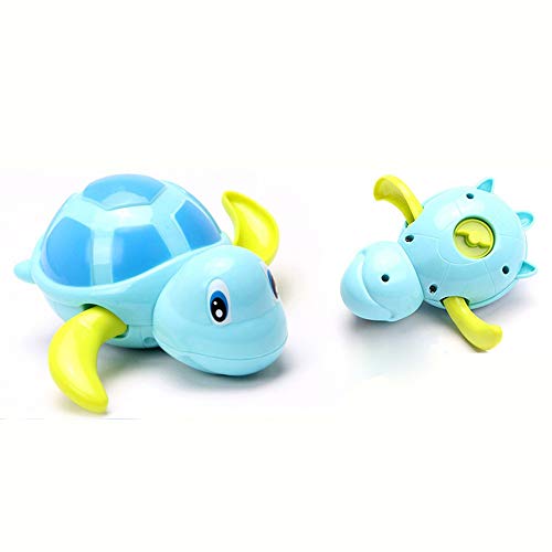 OPAKY Nuevo Bebé Niños Multi-Tipo Wind Up Tortuga Cadena de Baño Ducha Clockwork Toy Juguete para Baño Regalos Originales y de Broma