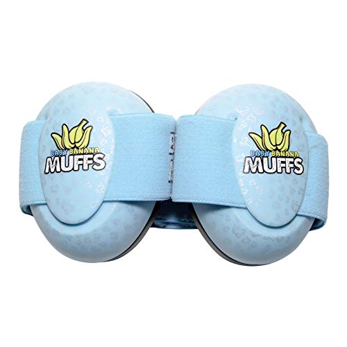 Orejeras anti ruido para bebé – Cascos protección auditiva bebés – Protectores de oídos para bebés - Avalados por la UE – Baby Muffs Thunderplugs Azul