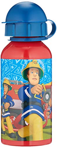 P: os 26358 – Botella Bombero Sam, Aluminio, 400 ml