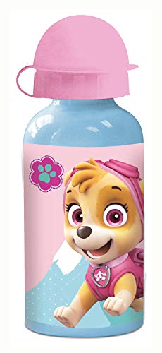 P: os 29229 – Botella, Paw Patrol Girls, Aluminio, Aprox. 400 ml