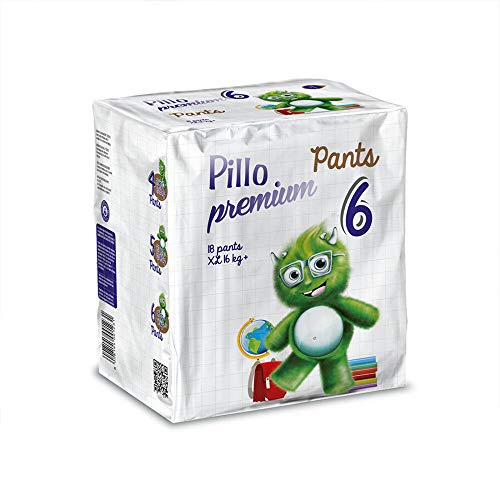 PANTS Pillo Extra Large Talla 6 (+16 kg) Promo Pack - 6 Paquetes 108 Pañales