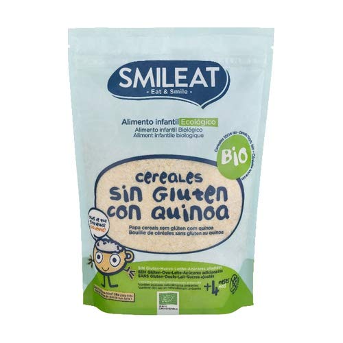 Papilla de cereales Sin Gluten con Quinoa Eco Smileat 200 g