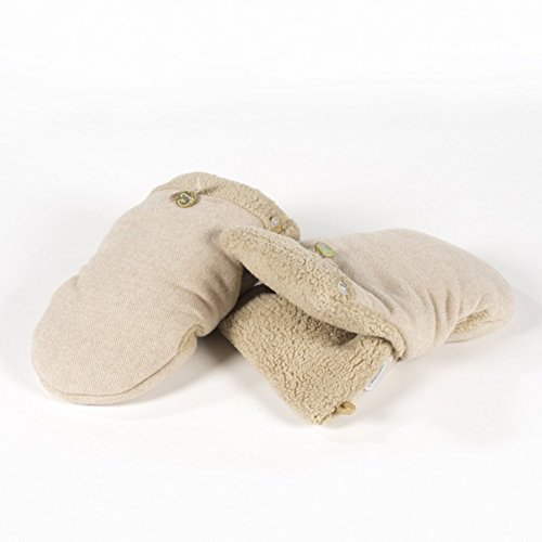 Pasito a Pasito Sweet Tweed - Guantes, color beige