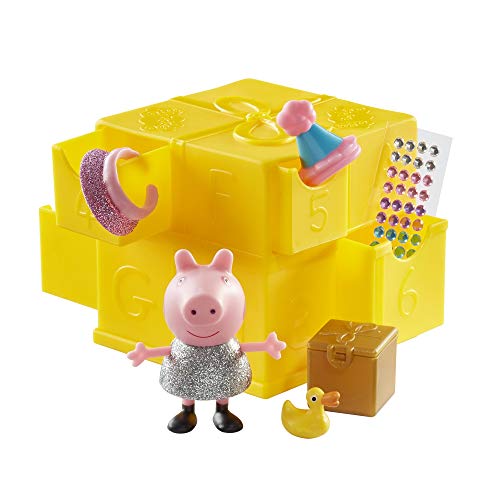 Peppa Pig Coffret Surprises-modèles aleatorios, ppc41, Amarillo