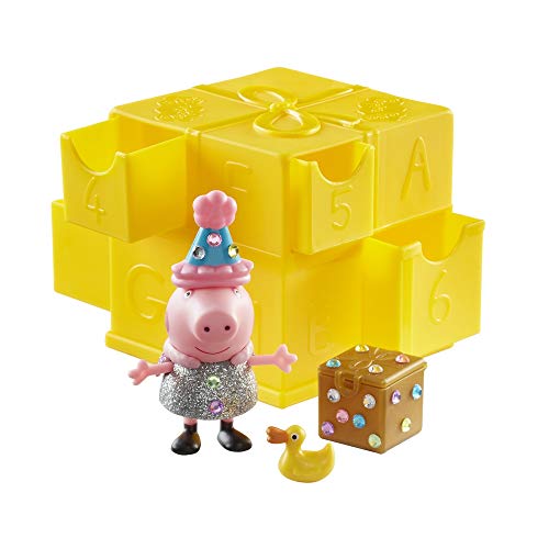 Peppa Pig Coffret Surprises-modèles aleatorios, ppc41, Amarillo