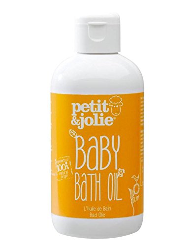 Petit&Jolie aceite para baños de bebe 200ml - Todo natural, probado y certificado