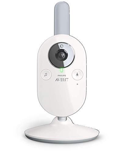 Philips AVENT Baby monitor SCD843/26 video-monitor para bebés 300 m FHSS Blanco - Vigilabebé (300 m, 50 m, FHSS, 2.4 GHz, Blanco, 8,89 cm (3.5"))