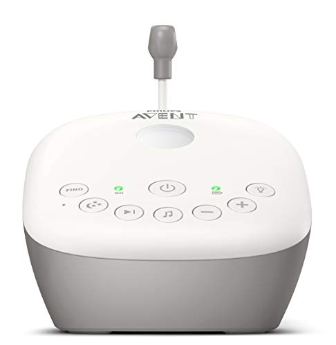 Philips Avent SCD733/00 - Vigilabebes con privacidad y seguridad DECT, luz nocturna estrellas