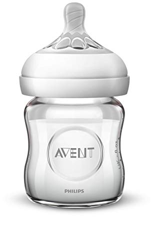 Philips Avent SCF051/17 - Biberón natural de cristal, 120 ml