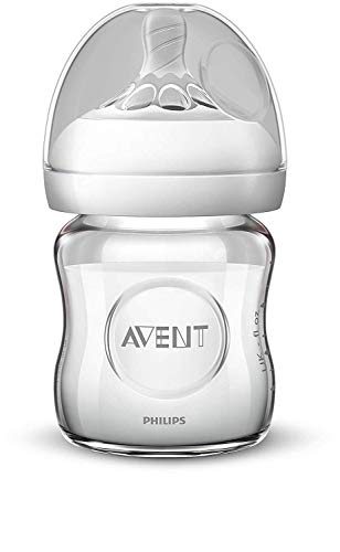 Philips Avent SCF051/17 - Biberón natural de cristal, 120 ml