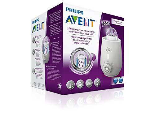 Philips Avent SCF356/00 - Calienta biberón con apagado automático, función de descongelación, calentamiento uniforme del líquido