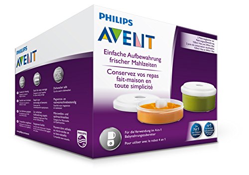 Philips Avent SCF876 - Recipiente para Alimentos (Transparente)