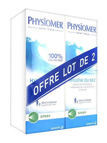 Physiomer Higiene de Nariz Spray Lote de 2 x 135 ml