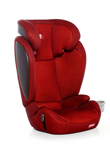 Piku Kliku Fix - Silla de Coche Grupo 2/3, color Rojo