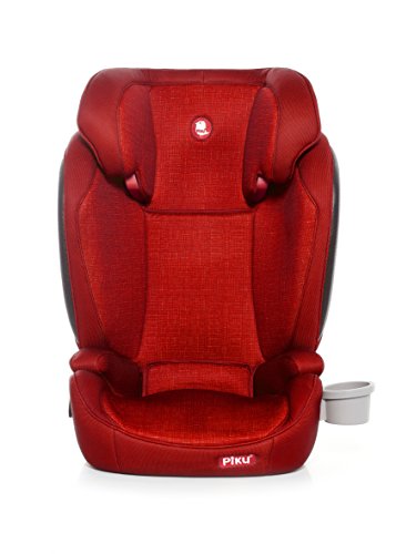 Piku Kliku Fix - Silla de Coche Grupo 2/3, color Rojo