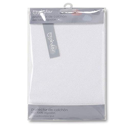 Pirulos 42400001 - Protector No Acolchado Maxicuna, 70 x 140 cm, Blanco