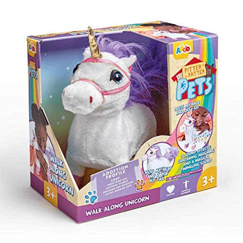 Pitter Patter Mascotas Unicornio que Camina