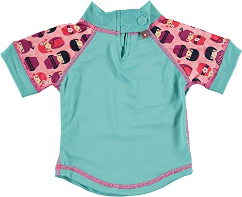 Pop-in 50123622, Camiseta con Protección UPF 50+ para Bebés, Multicolor (Kokeshi Doll), L