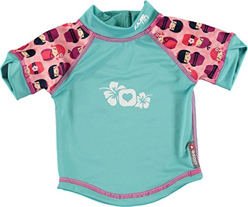 Pop-in 50123622, Camiseta con Protección UPF 50+ para Bebés, Multicolor (Kokeshi Doll), L