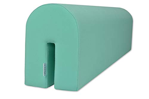 Protector de cama para proteger a tu bebé | seguro y cómodo para tu hijo – Protector de cama de espuma, Mint, 14x20x73