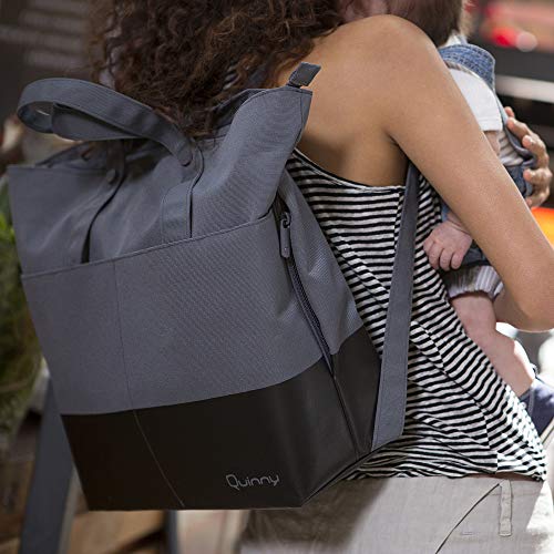 Quinny Bolso Maternal - Bolsa de Pañales con todo incluido -Graphite